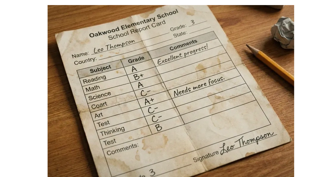 What Your Child’s School Report Is Really Saying